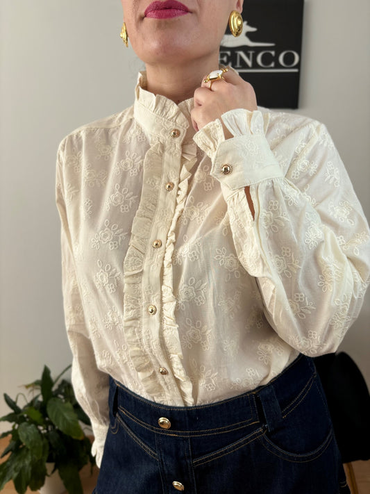 Camisa mujer bordada