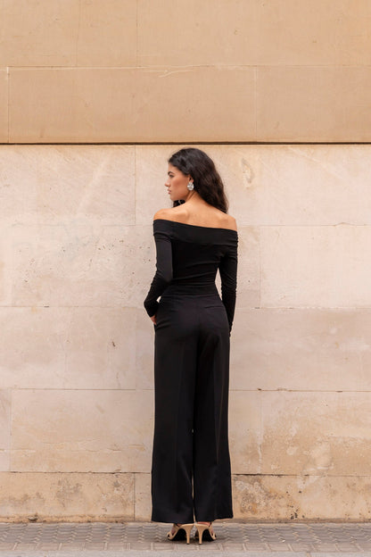 Body rojo hombros al descubierto - PODENCO