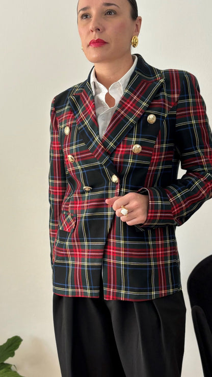 Chaqueta de cuadros tartán - PODENCO