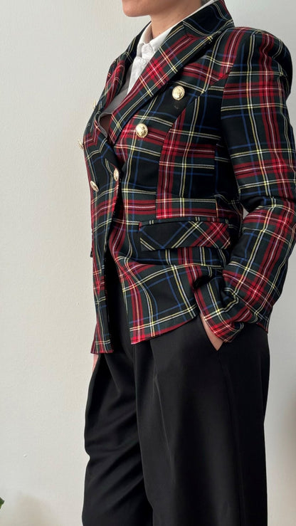 Chaqueta de cuadros tartán - PODENCO