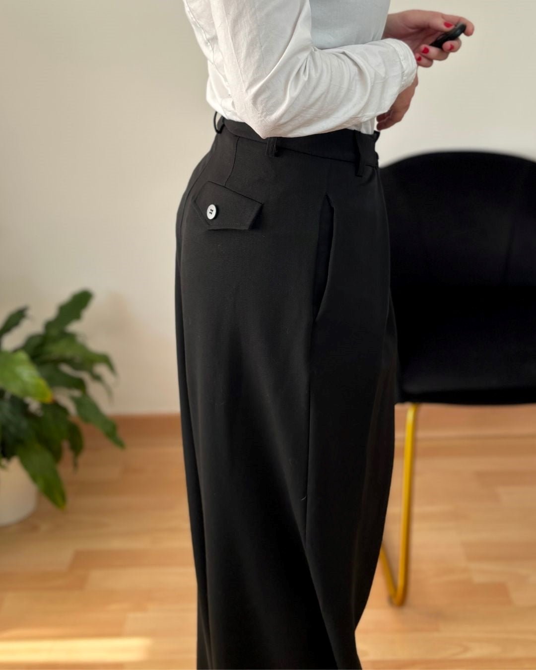 Pantalón sastre negro - PODENCO